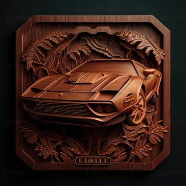 3D модель Lamborghini Urraco (STL)